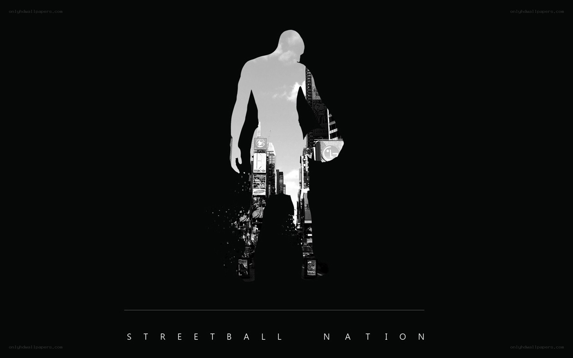 Streetball Nation silhouette