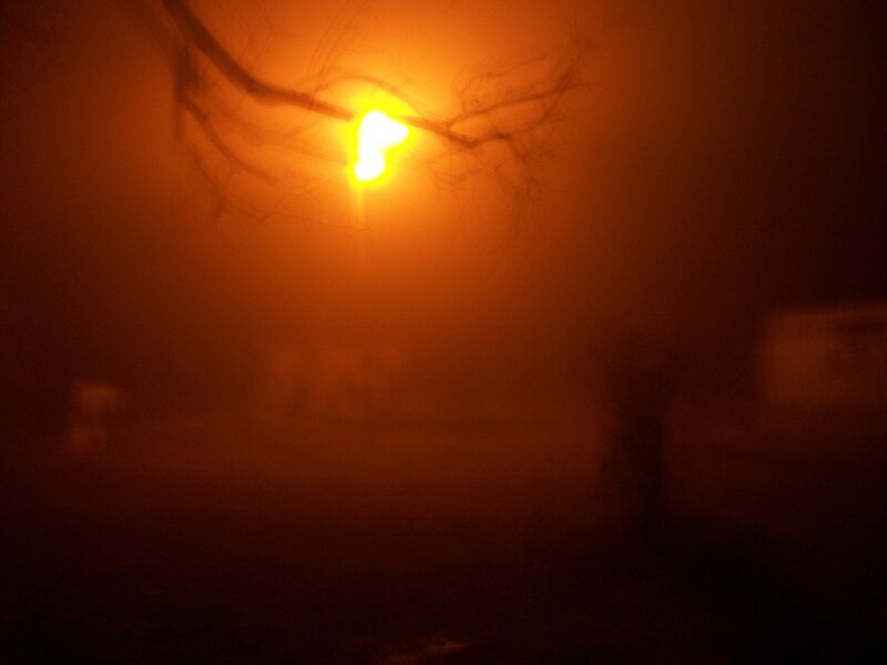 Streetlight in Fog