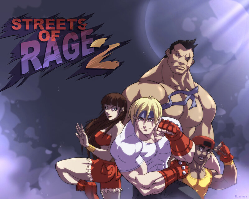 Streets of Rage 2 characters