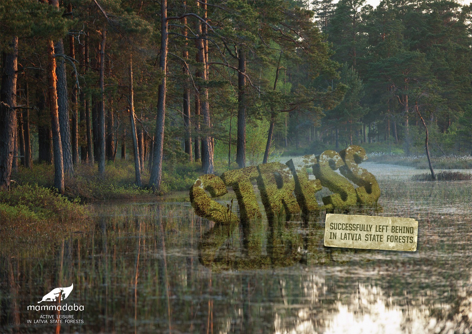 Stress left behind in Latvia