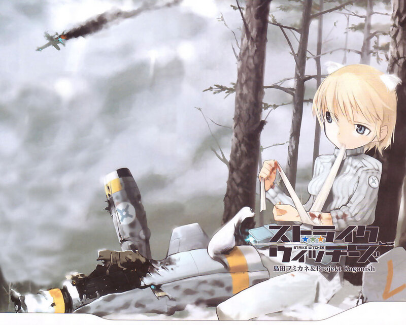 Strike Witches anime artwork