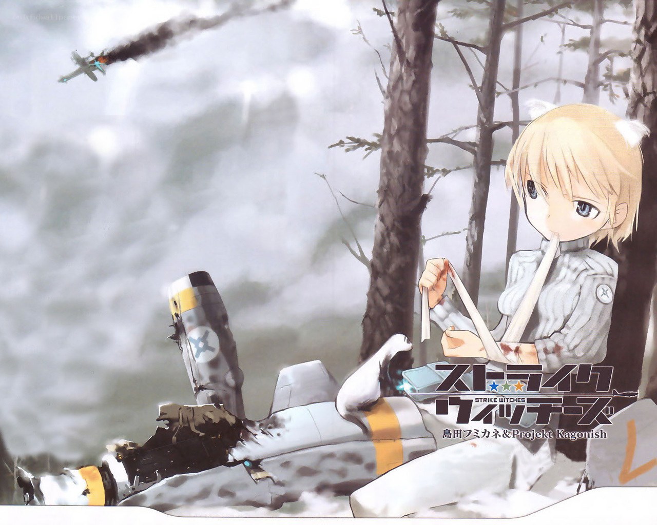 Strike Witches anime artwork