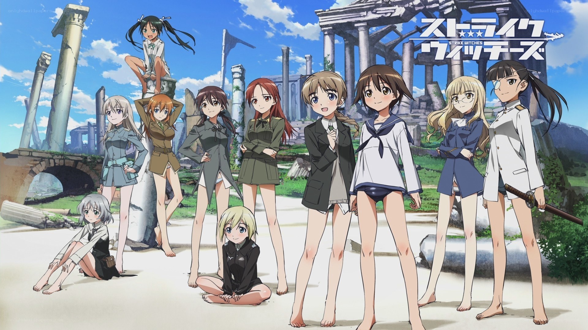 Strike Witches anime cast