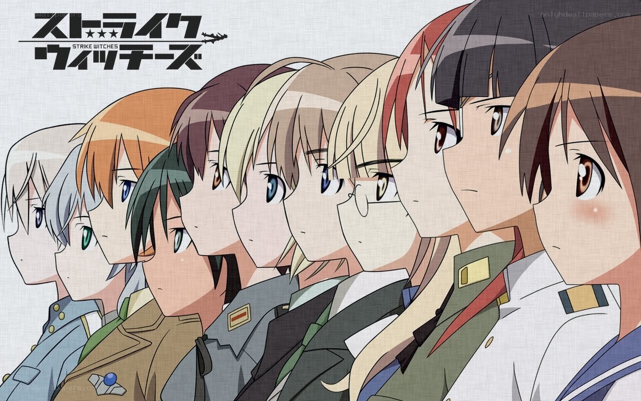 Strike Witches anime cast