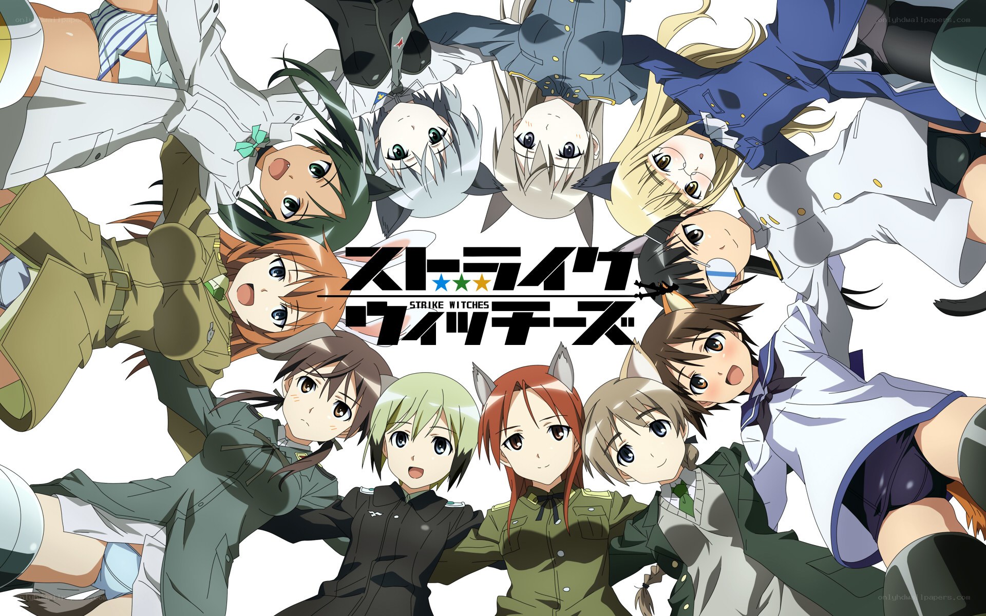 Strike Witches anime cast