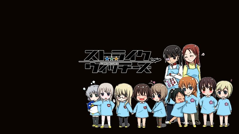 Strike Witches chibi characters