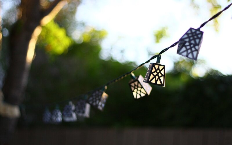 String of Lantern Lights