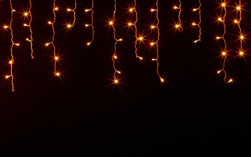 String of Lights Hanging