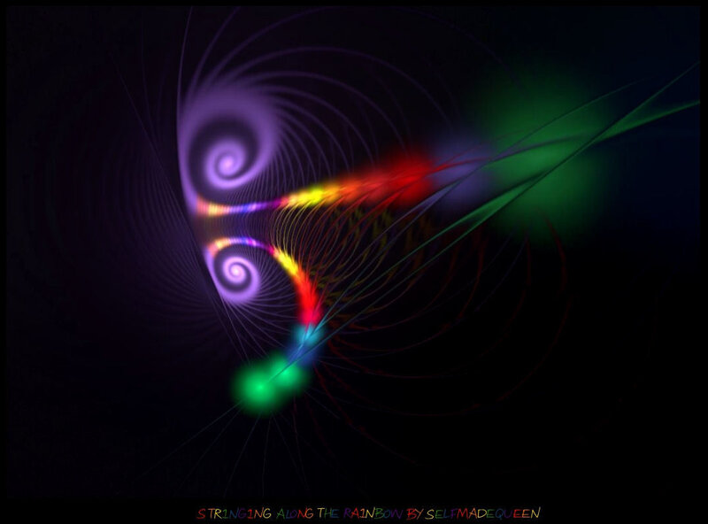 Stringing Along the Rainbow
