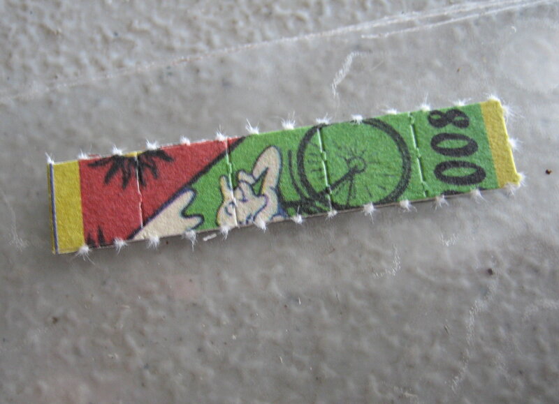 Strip of Printed Paper