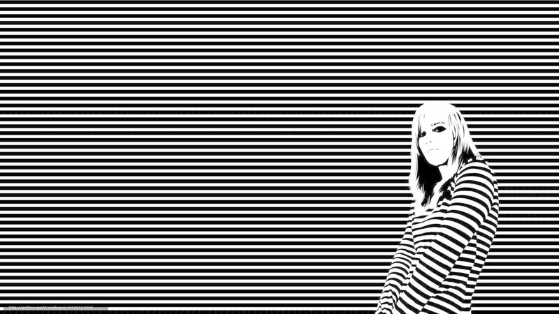 striped background portrait