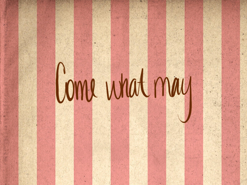 striped background with text