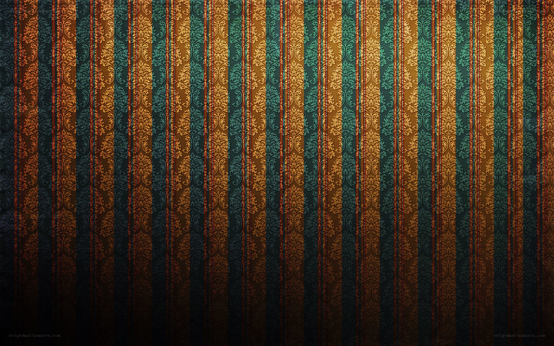 striped damask wallpaper pattern