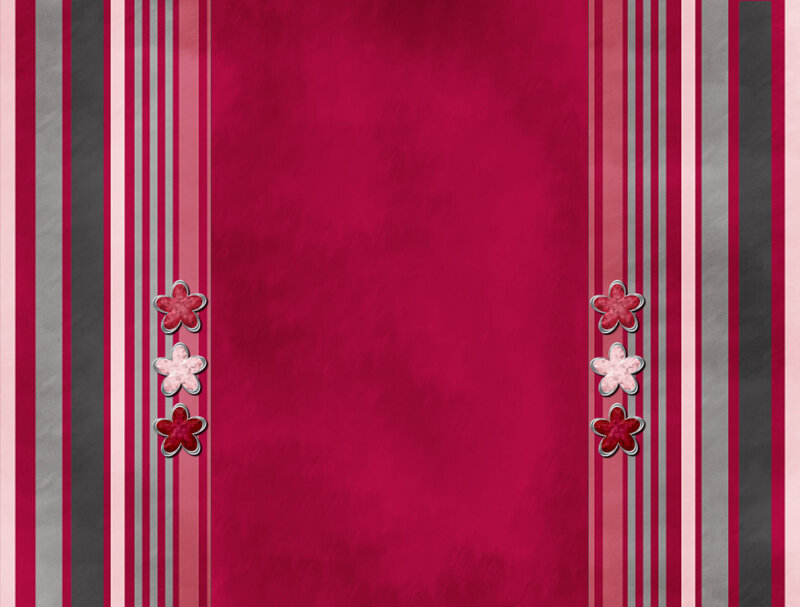 striped floral background design