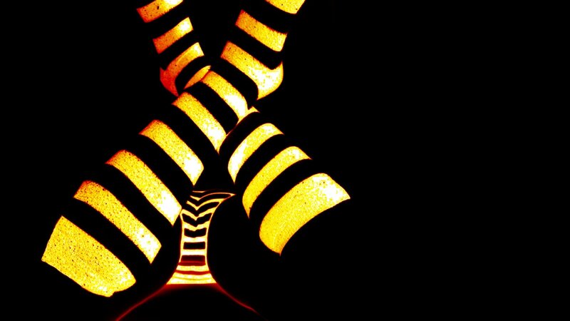 striped light pattern