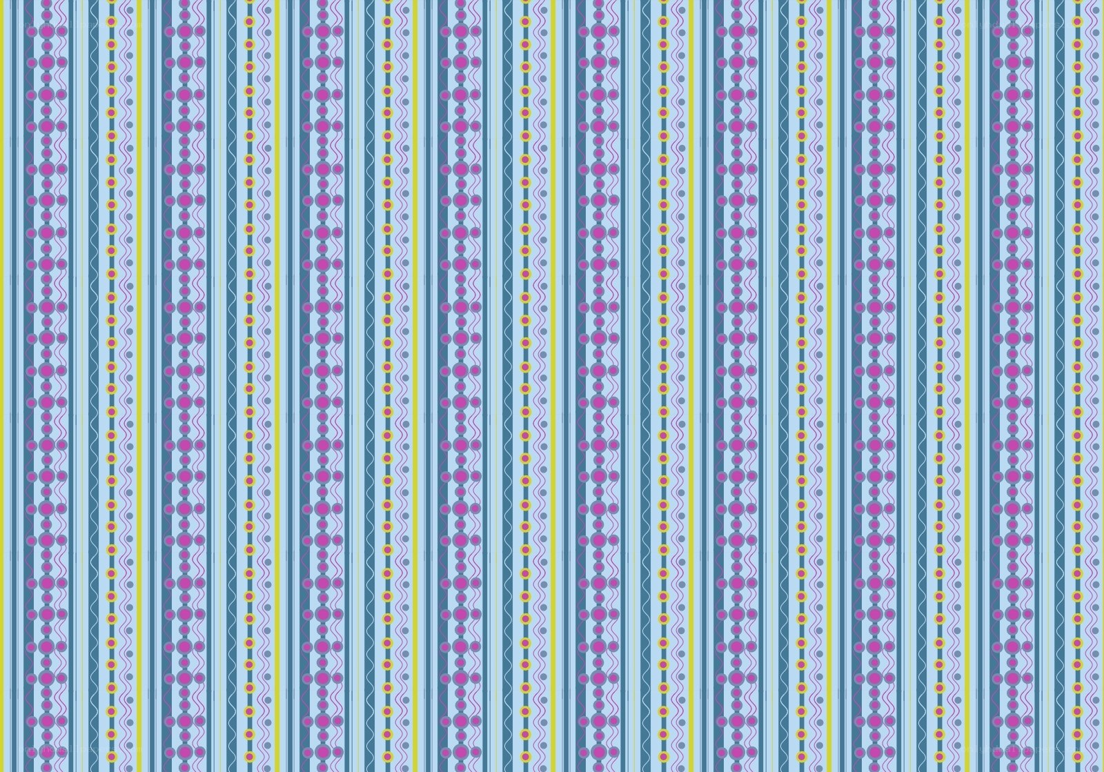 striped pattern with dots