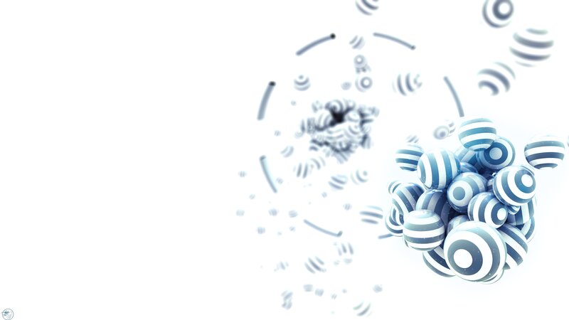 Striped Spheres in Motion