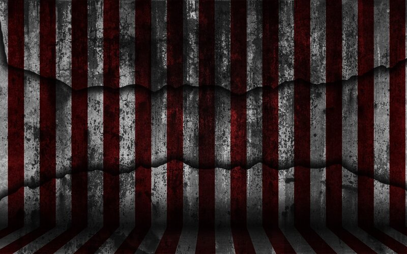Striped Wall Texture — Red