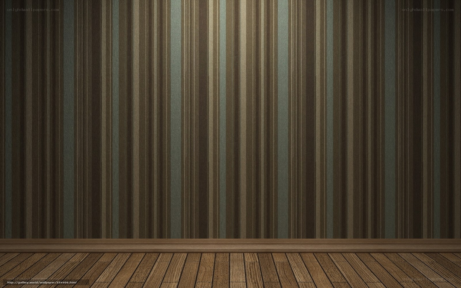 striped wallpaper room interior