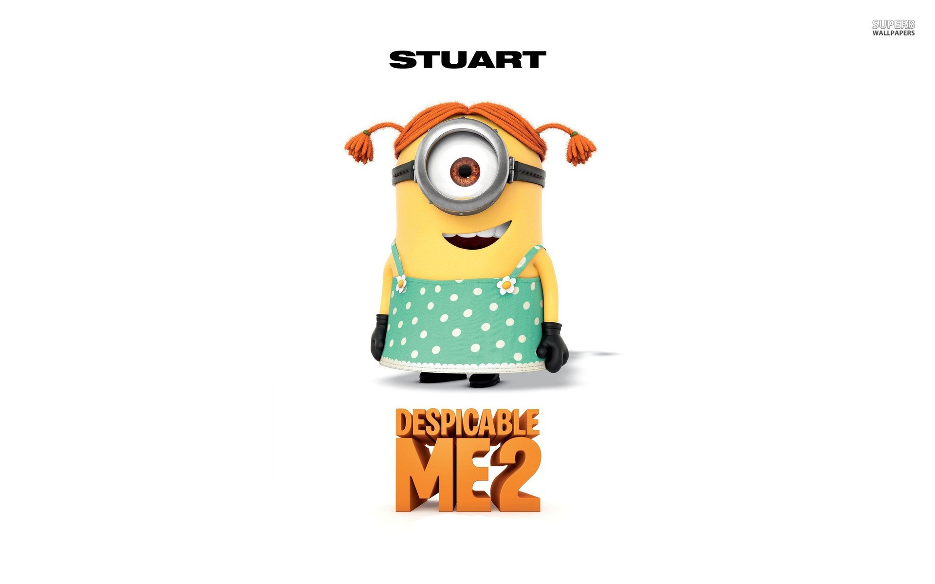 Stuart the Minion from Despicable Me 2