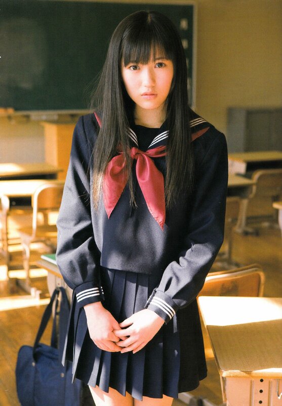 Student in classroom uniform