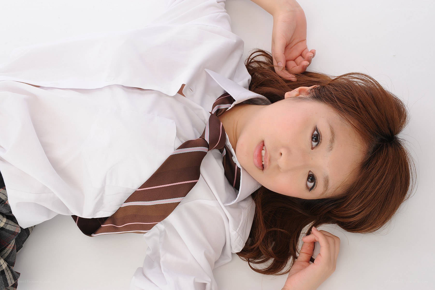 student in school uniform