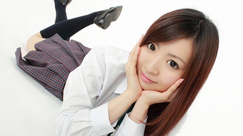 student in school uniform