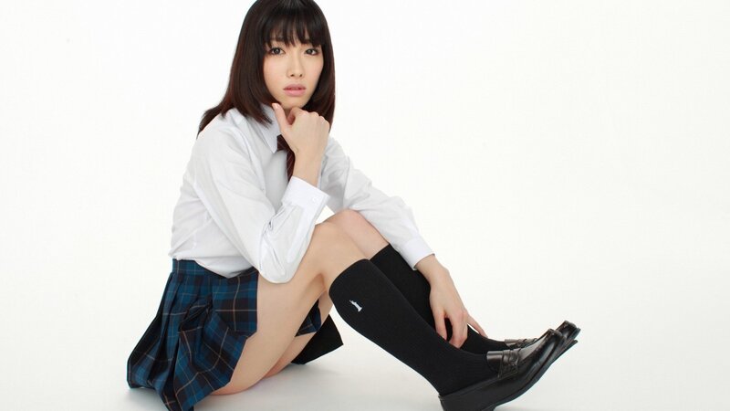 student in school uniform