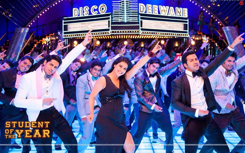 Student of the Year dance scene