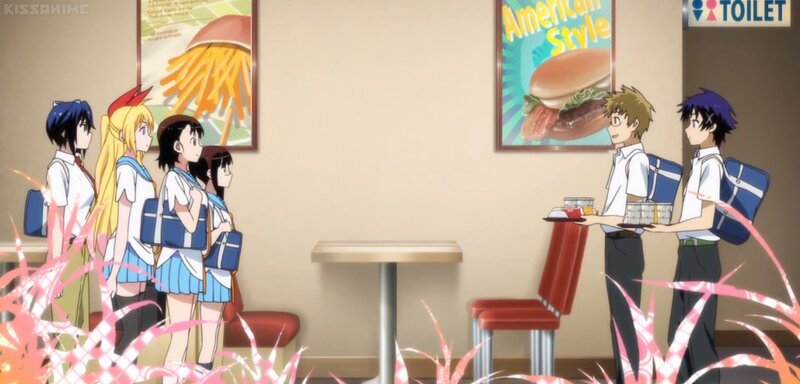 Students in a Cafeteria