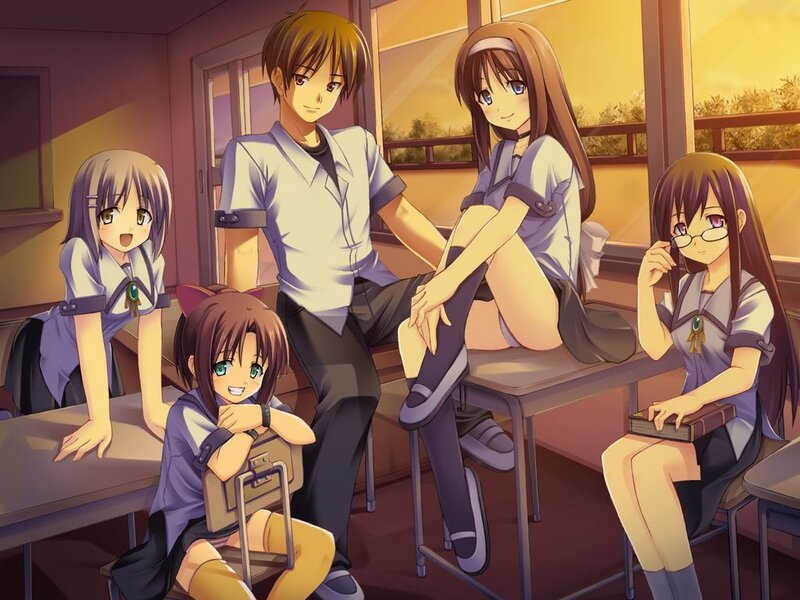 students in a classroom