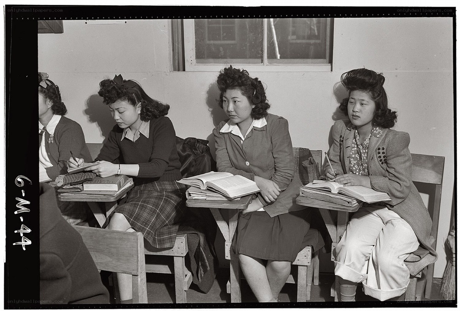 Students in a classroom