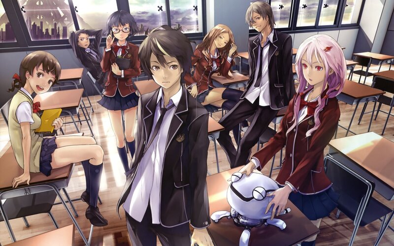 Students in a classroom