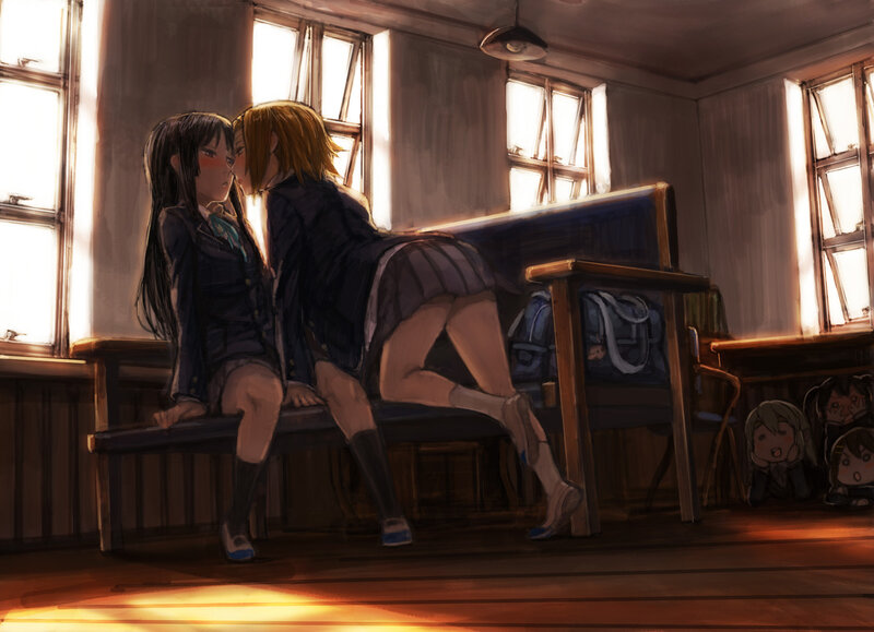 Students in a classroom