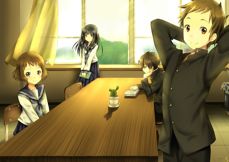 Students in Classroom — Brown