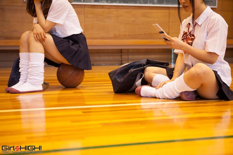 Students in gymnasium