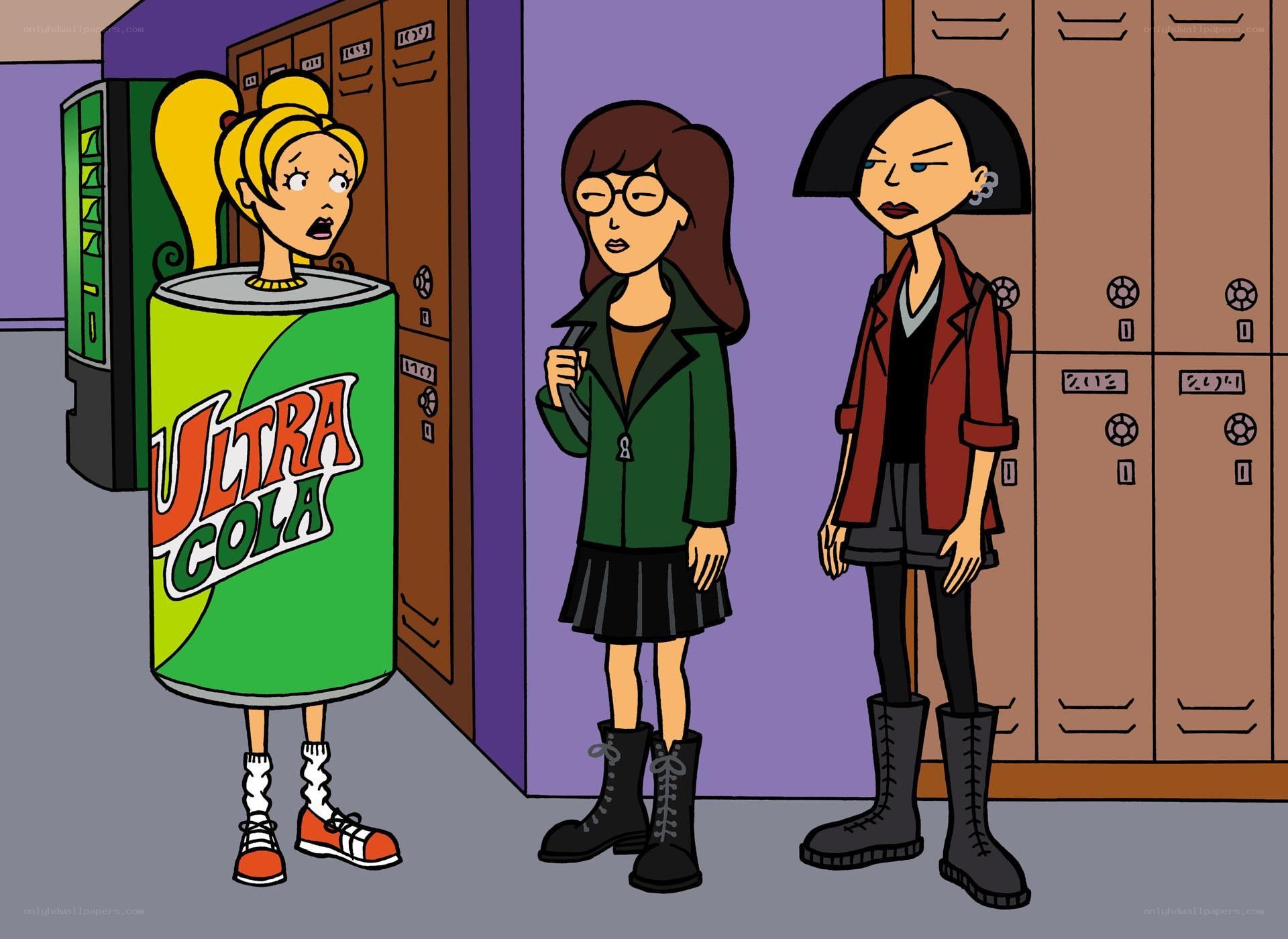 students in school hallway
