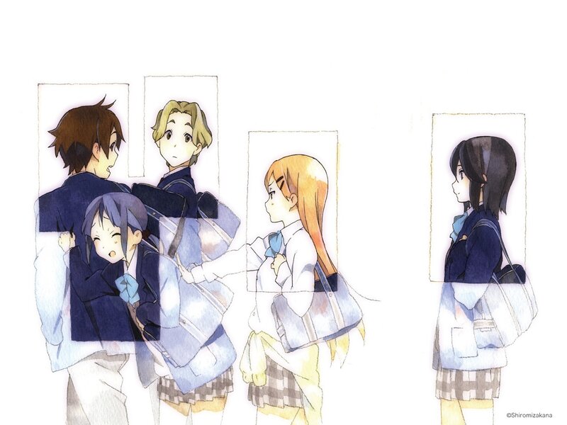 students in school uniforms