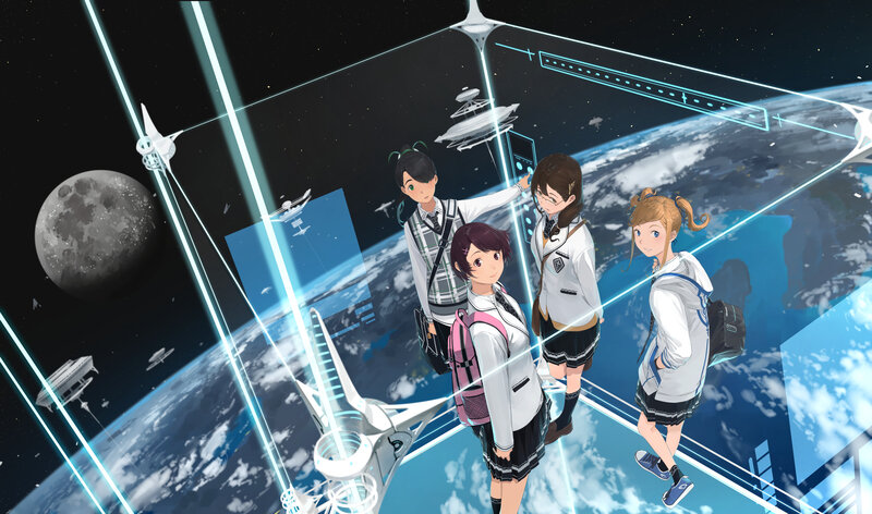 Students in Space Station
