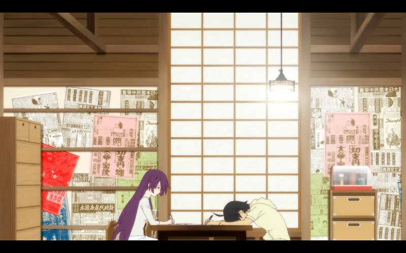 Students studying in a quiet room