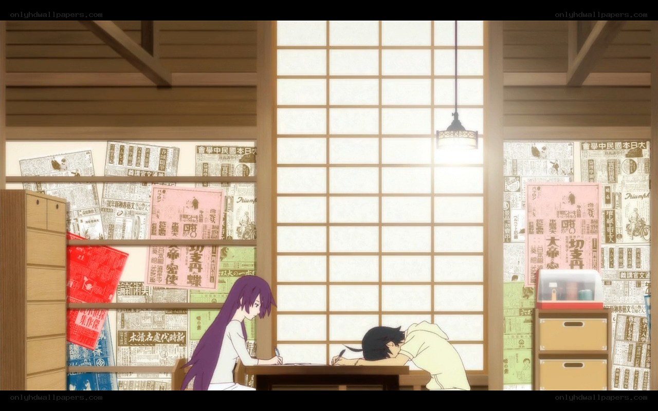 Students studying in a quiet room