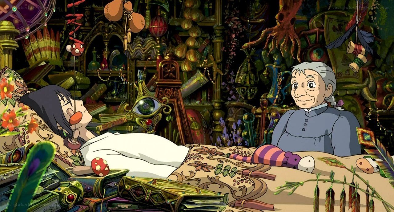 Studio Ghibli animation scene