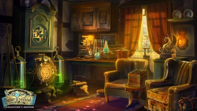 Study Room Interior — Brown