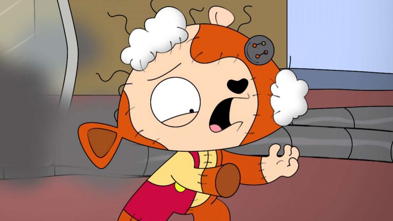 Stuffed Animal Character — Orange