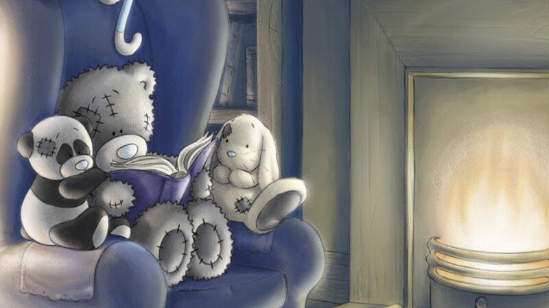 Stuffed Animals on Chair