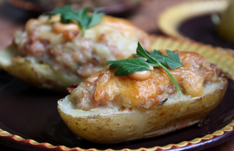 stuffed baked potatoes