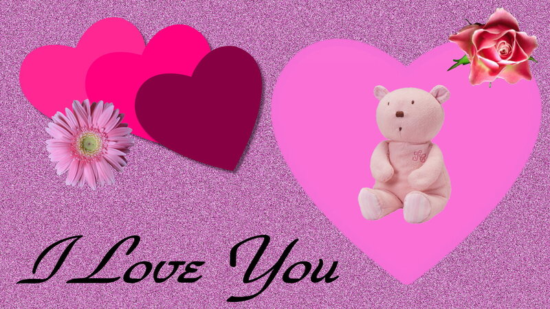Stuffed Bear in Heart
