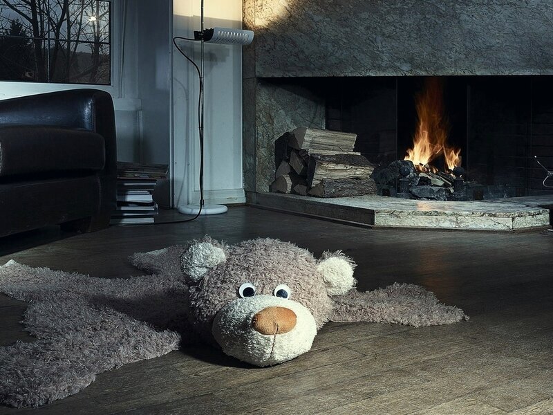 Stuffed Bear on Floor