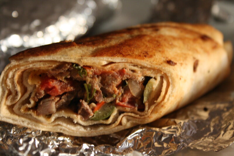 Stuffed Flatbread Wrap