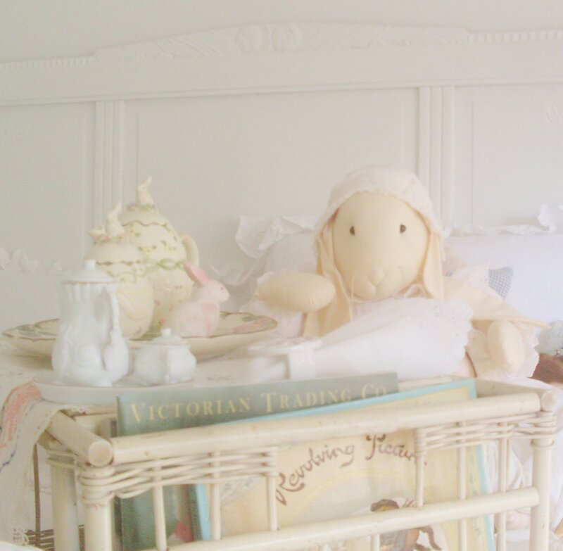 Stuffed Rabbit on Table